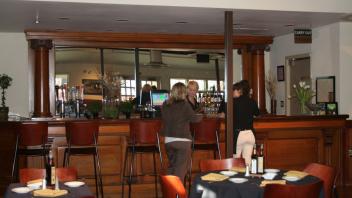 interior of the pub