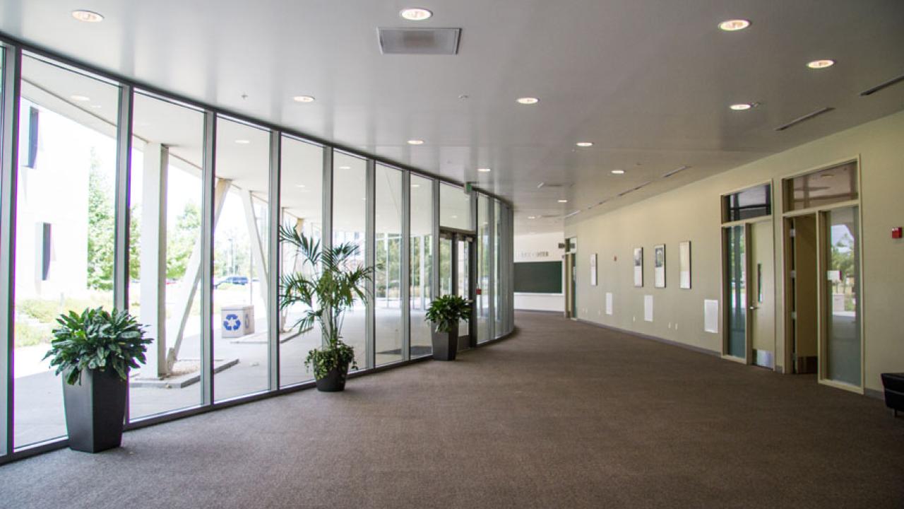 conference center hallway