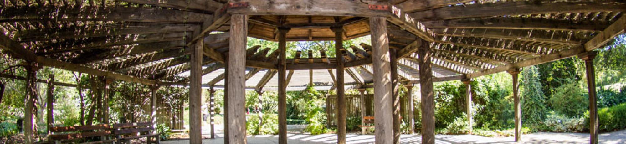the gazebo