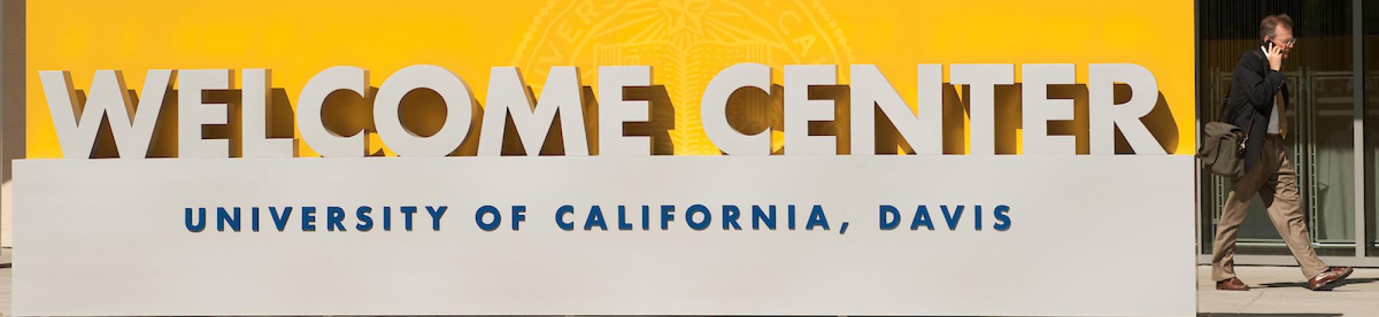 welocme center banner